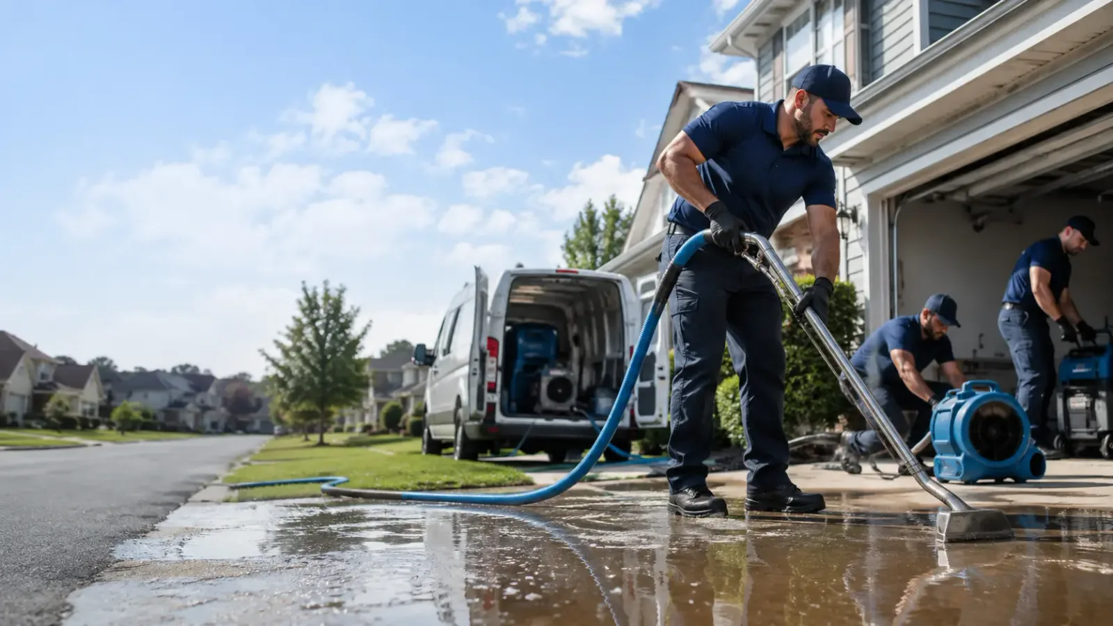 Flood Damage Restoration in Evart, MI
